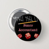 Bunco Buchhalter Button (Vorne & Hinten)