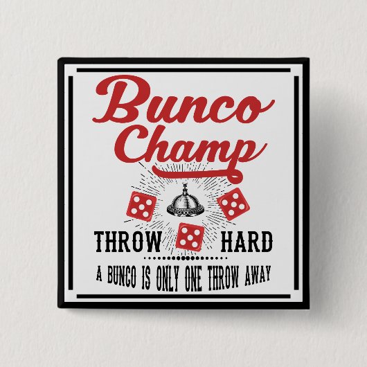 Bunco-Button - Bunco-Champion Button (Vorderseite)