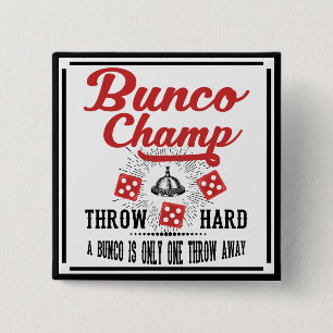 Bunco-Button - Bunco-Champion Button