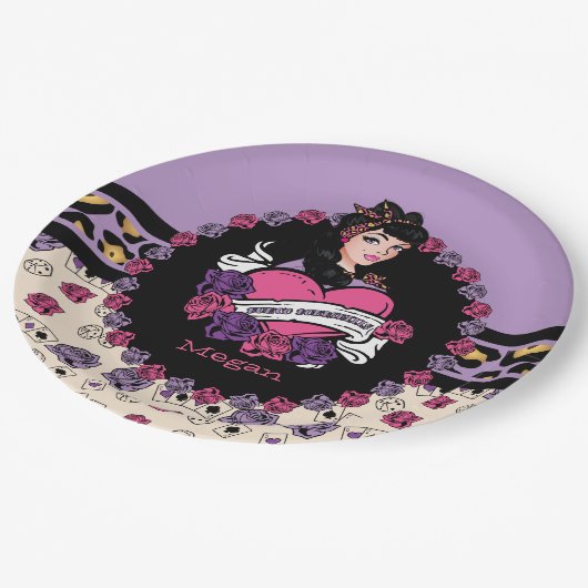 Bunco, Button-up, Rock-A-Billy Pappteller (Schrägansicht)