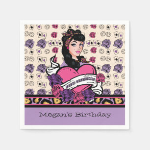 Bunco, Button-up Serviette