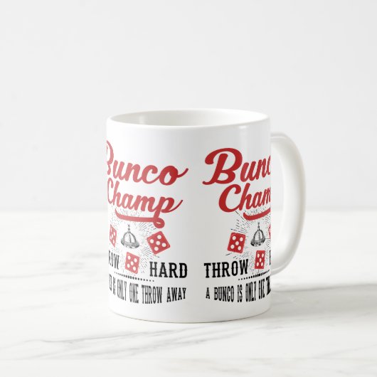 Bunco Champ Kaffeetasse (VorderseiteRechts)