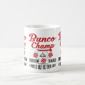 Bunco Champ Kaffeetasse (Mittel)
