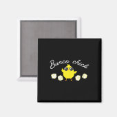 Bunco Chick Oaster Spring Bunco Dice Magnet (Vorderseite/Rückseite)