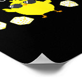 Bunco Chick Oaster Spring Bunco Dice Poster (Ecke)