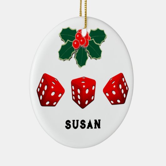 Bunco Christmas Keramik Ornament (Rechts)