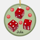 Bunco Christmas Keramik Ornament (Vorne)