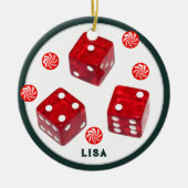 Bunco Christmas Keramik Ornament (Vorne)