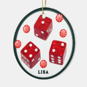 Bunco Christmas Keramik Ornament (Links)