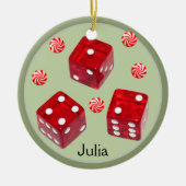 Bunco Christmas Keramik Ornament (Vorne)