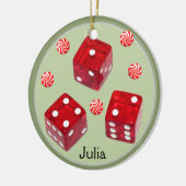 Bunco Christmas Keramik Ornament (Links)