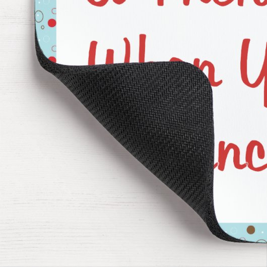 bunco, das einen Therapeuten benötigt Mousepad (Ecke)