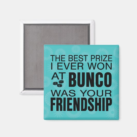 Bunco Dice Friendly Preis Magnet (Vorderseite/Rückseite)