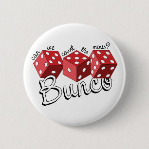 Bunco Dice Game Button