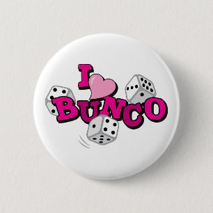 Bunco Dice Game Button
