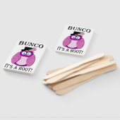 Bunco Dice Game Elegantes Niedliches Eule Fächer (Non-assembled)