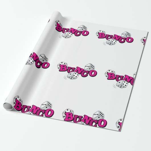 Bunco Dice Game Geschenkpapier (Ungerollt)
