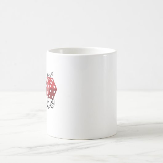 Bunco Dice Game Kaffeetasse (Mittel)