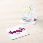 Bunco Dice Game Rechteckiger Pappuntersetzer (Vor Ort)