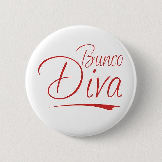 bunco Diva Button (Vorderseite)