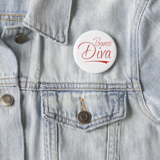 bunco Diva Button (Beispiel)