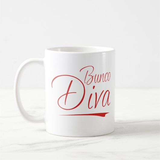 bunco Diva Kaffeetasse (Links)