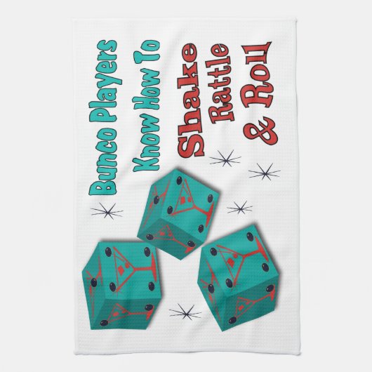 Bunco - Erschütterungs-, Geklapper-u. Handtuch (Vertikal)