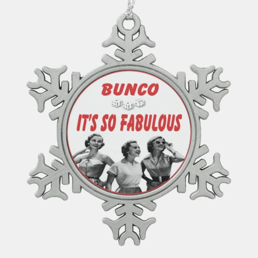 Bunco es ist so fabelhaft Ornament (Vorderseite)