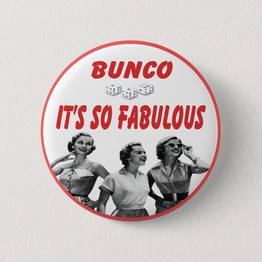 Bunco, es ist so fantastisch button (Vorderseite)