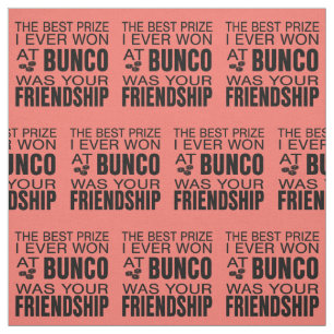 Bunco Freundschafts-Würfel-Korallen-Neuheit Stoff