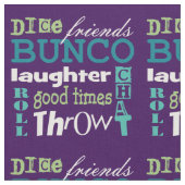 Bunco Friends Stoff (Nahaufnahme)