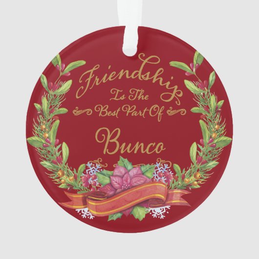 Bunco Friendship Ornament (Rückseite)