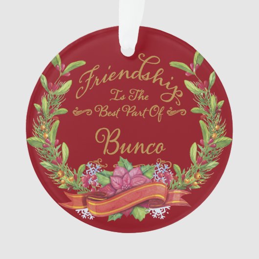 Bunco Friendship Ornament (Vorderseite)