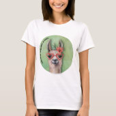 Bunco Funny No Prob Llamas Game Night T-Shirt (Vorderseite)