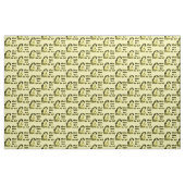 Bunco Funny Retro Welchen Tisch gehe ich hin? Stoff (Fat Quarter (45,7 x 55,9 cm))