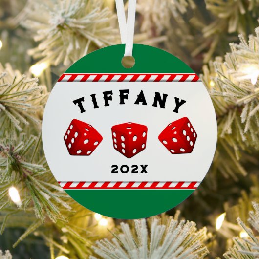 Bunco Game Collectible Ornament Aus Metall (InSitu)