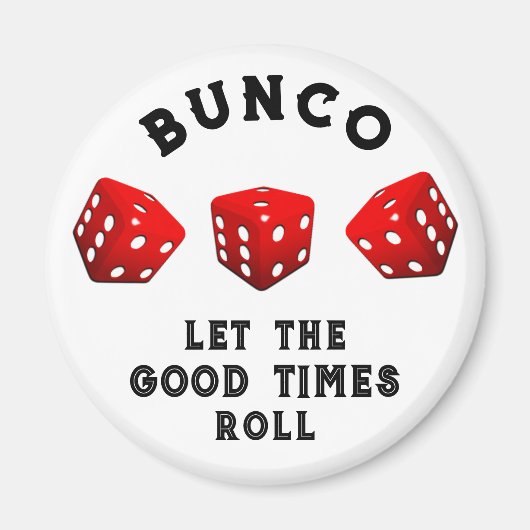 Bunco Game Magnet (Vorne)
