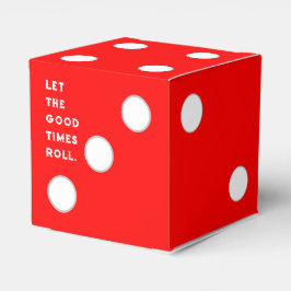 Bunco Game Night Geschenkschachtel