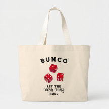 Bunco Game Night Toto Bag