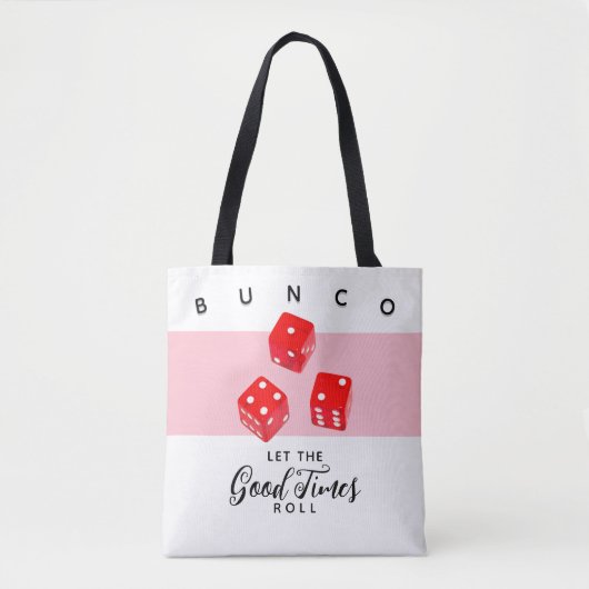 Bunco Game Night Toto Bag Tasche (Vorderseite)