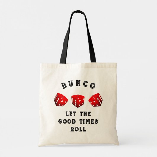 Bunco Game Night Tragetasche (Rückseite)