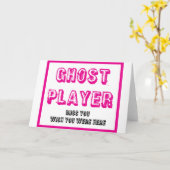 bunco Geistspieler Karte (Gelbe Blume)