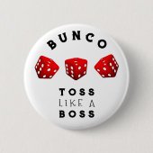 Bunco-Geschenkpreise Button (Vorderseite)