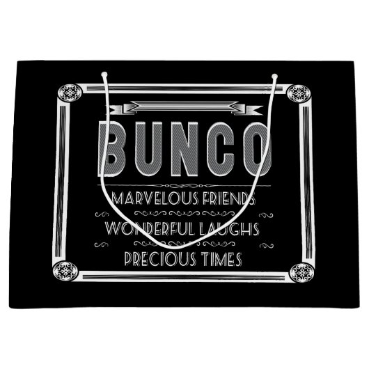 Bunco Gift Bag Große Geschenktüte (Vorderseite)