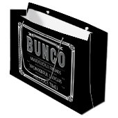 Bunco Gift Bag Große Geschenktüte (Vorderseite Schrägansicht)