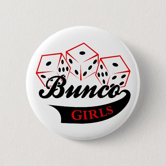 Bunco Girls Button (Vorderseite)