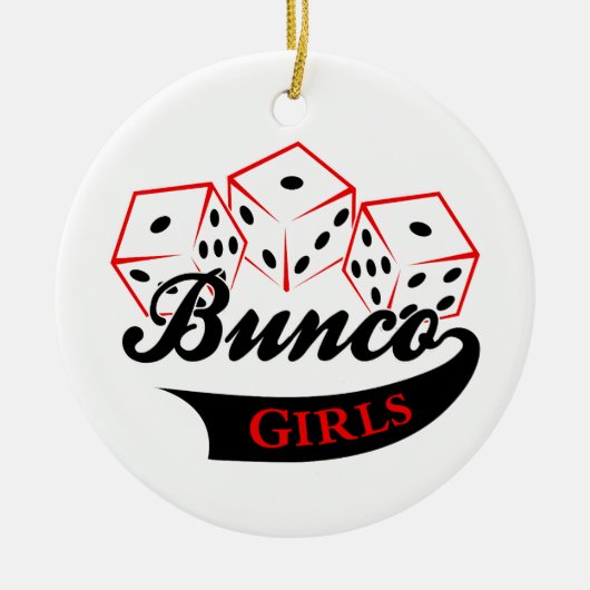 Bunco Girls Keramik Ornament (Vorne)
