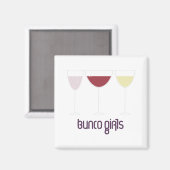 Bunco Girls Magnet (Vorderseite/Rückseite)