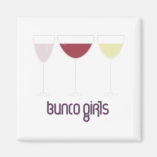 Bunco Girls Magnet (Vorne)