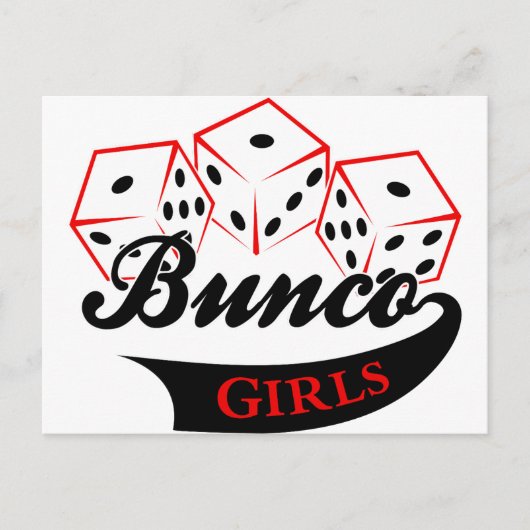 Bunco Girls Postkarte (Vorderseite)
